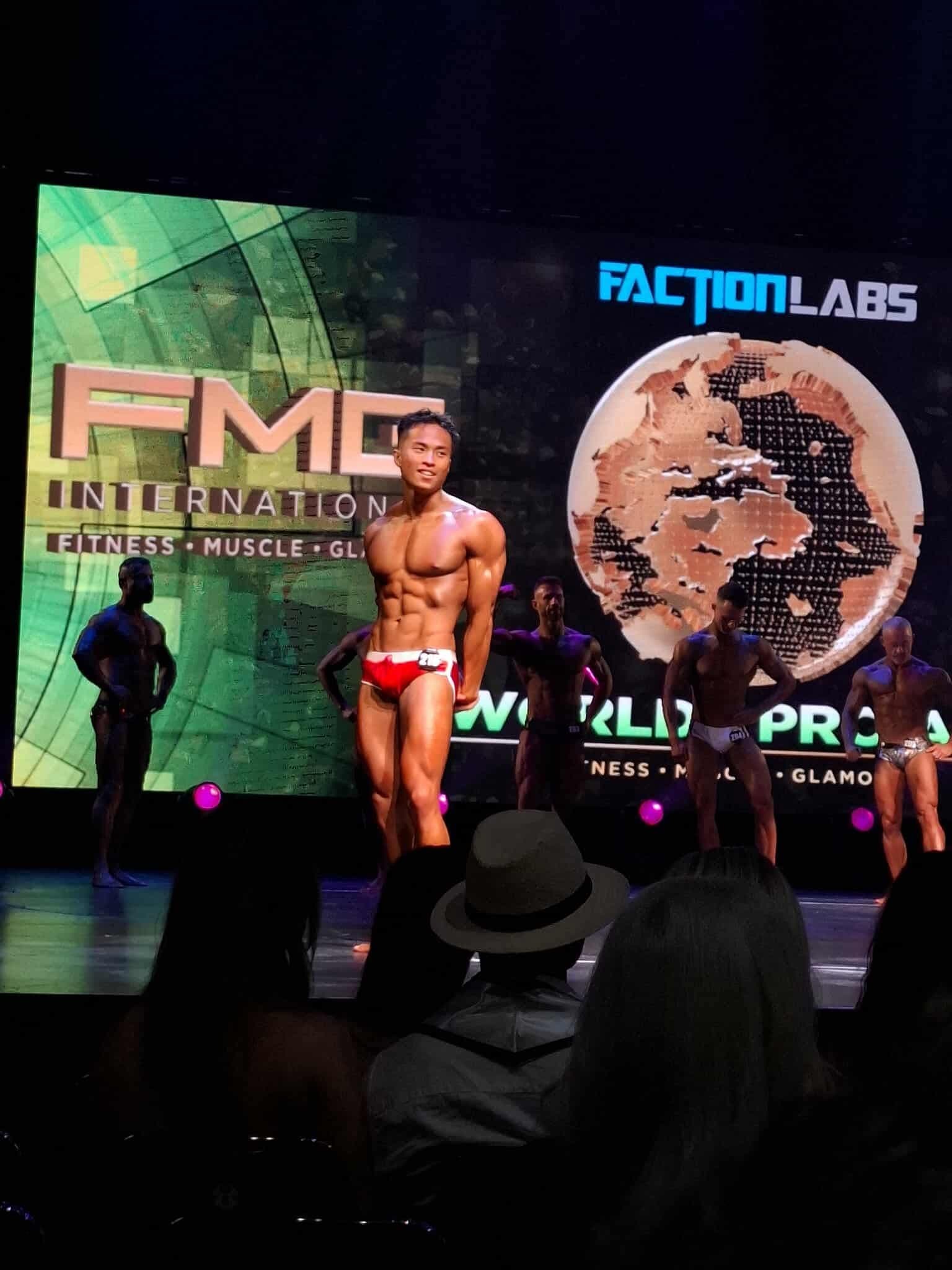 Winston Synaphet on stage